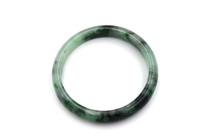 Jade-Armband Klasse A Grüne spotted 3