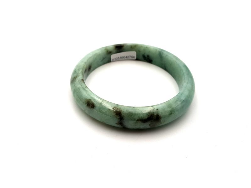 Jade-Armband Klasse A Grüne spotted 3