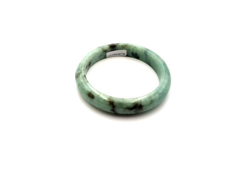 Jade-Armband Klasse A Grüne spotted 4