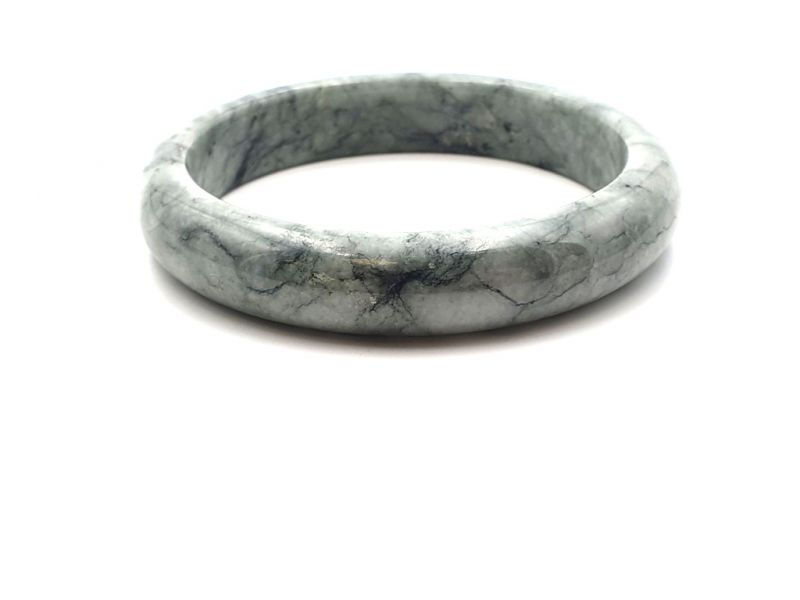 Jade-Armband Klasse A Grüne spotted 2