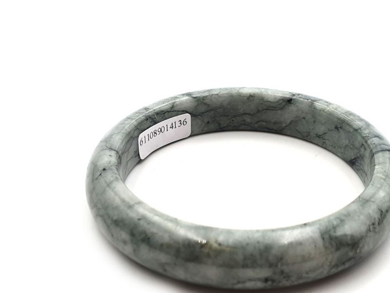 Jade-Armband Klasse A Grüne spotted 3