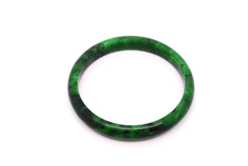 Jade-Armband Klasse A Grüne spotted 4