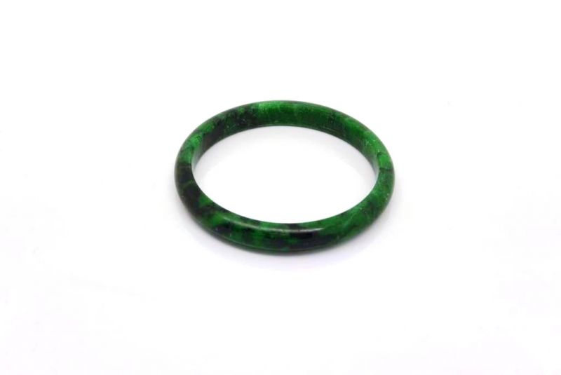 Jade-Armband Klasse A Grüne spotted 5
