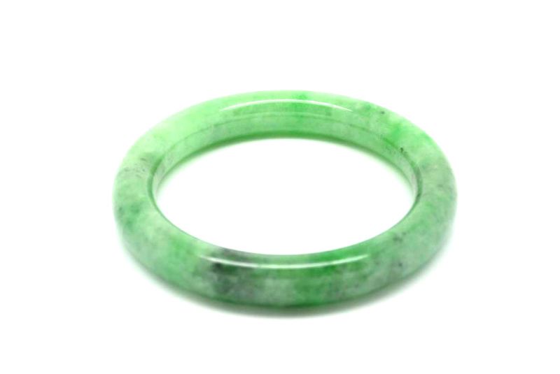 Jade-Armband Klasse A Hellgrün 5 95cm 2