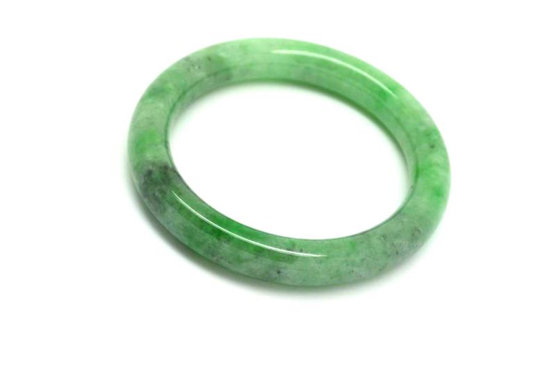 Jade-Armband Klasse A Hellgrün 5 95cm 4