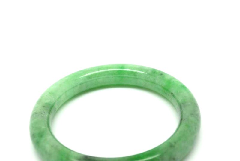 Jade-Armband Klasse A Hellgrün 5 95cm 5