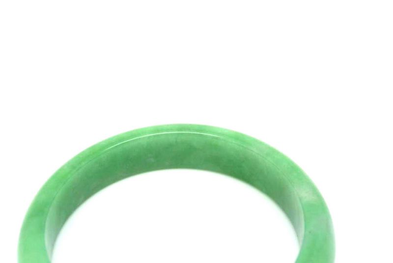 Jade-Armband Klasse A Hellgrün 5 9cm 3