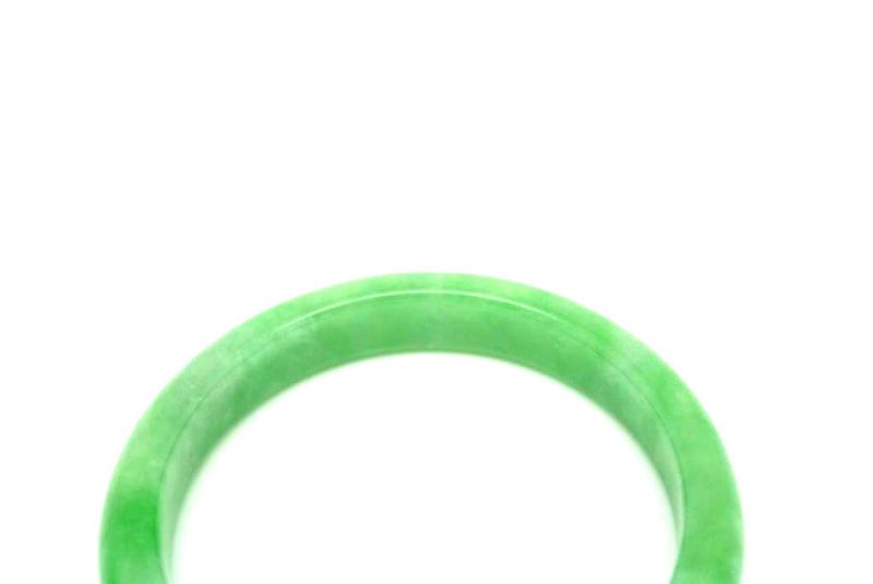 Jade-Armband Klasse A Hellgrün 5 9cm 4