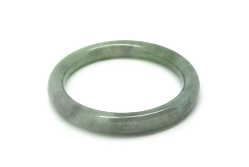 Jade-Armband Klasse A Hellgrün 6 2cm 3
