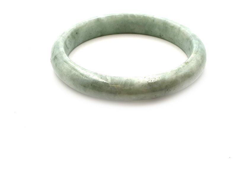 Jade-Armband Klasse A Hellgrün 2