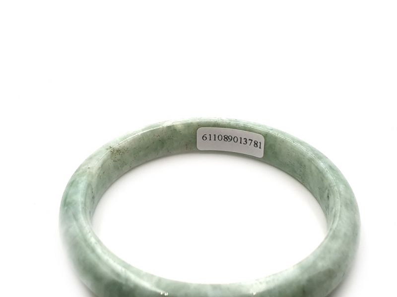 Jade-Armband Klasse A Hellgrün 3