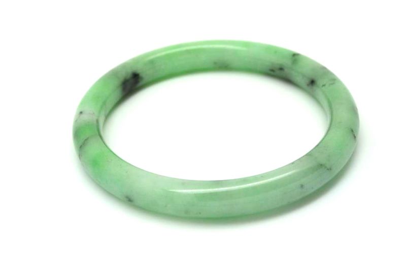 Jade-Armband Klasse A Hellgrün Transparent 6 2cm 3