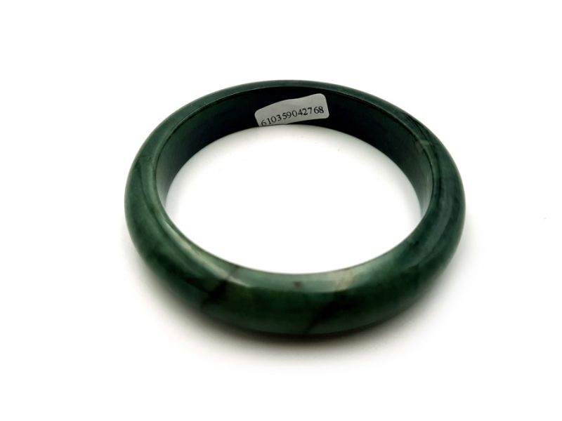 Jade-Armband Klasse A Imperial grün 4