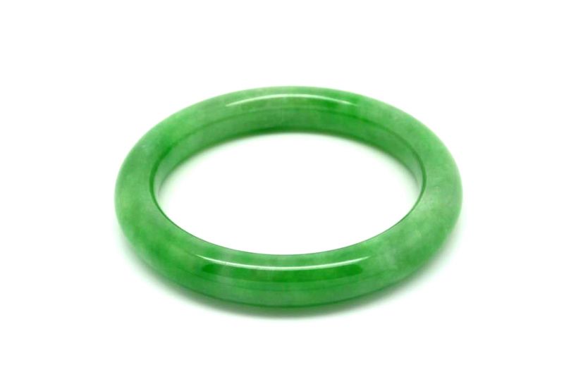 Jade-Armband Klasse A Kaiser grün 6 1cm 3