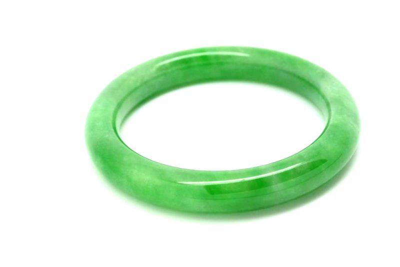 Jade-Armband Klasse A Kaiser grün 6 1cm 5