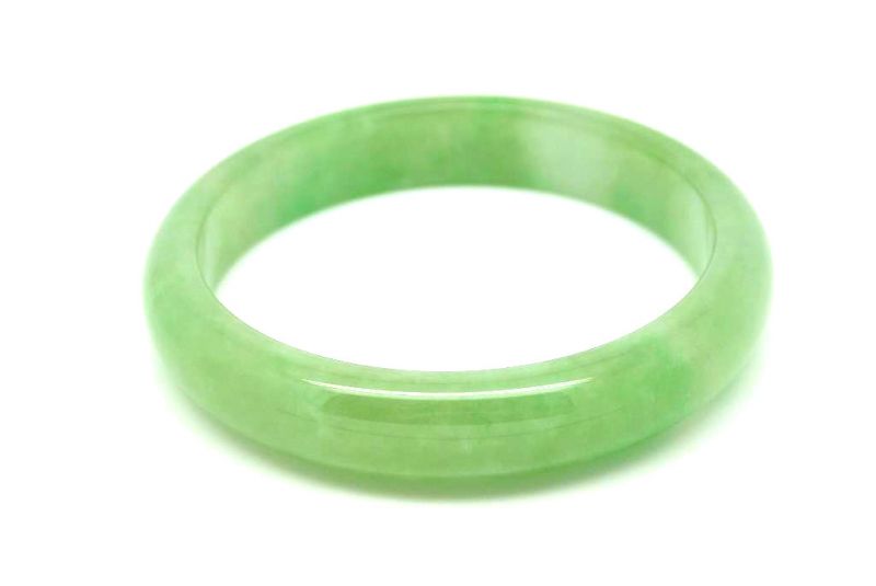 Jade-Armband Klasse A Kaiser grün 6 3cm 2