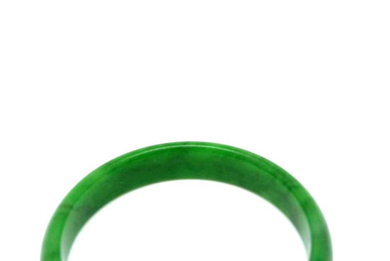 Jade-Armband Klasse A Kaiser grün 6cm 3
