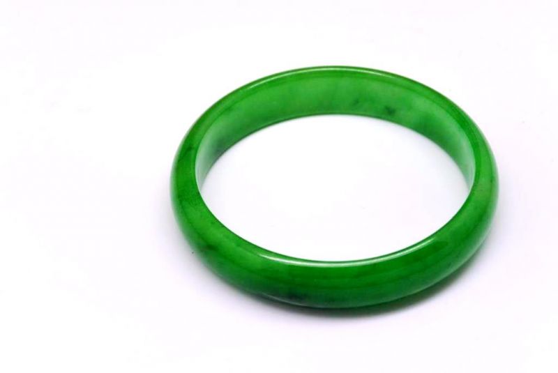 Jade-Armband Klasse A Kaiser grün 2