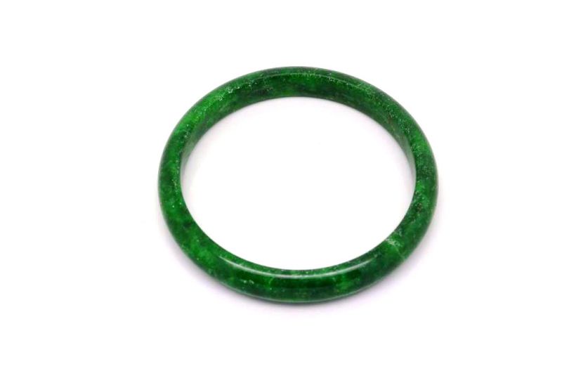 Jade-Armband Klasse A Natürlichen grünen 2