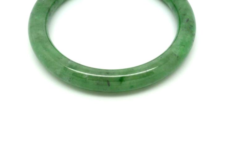 Jade-Armband Klasse A Smaragdgrün 5 65cm 5