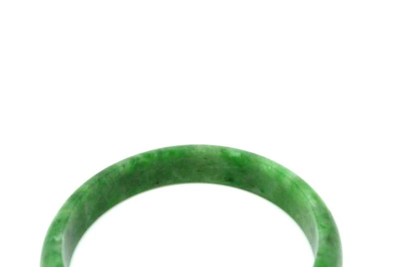 Jade-Armband Klasse A Smaragdgrün 6cm 3