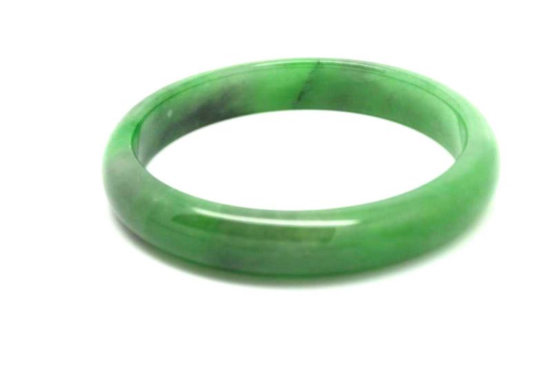 Jade-Armband Klasse A Smaragdgrün 6cm 4