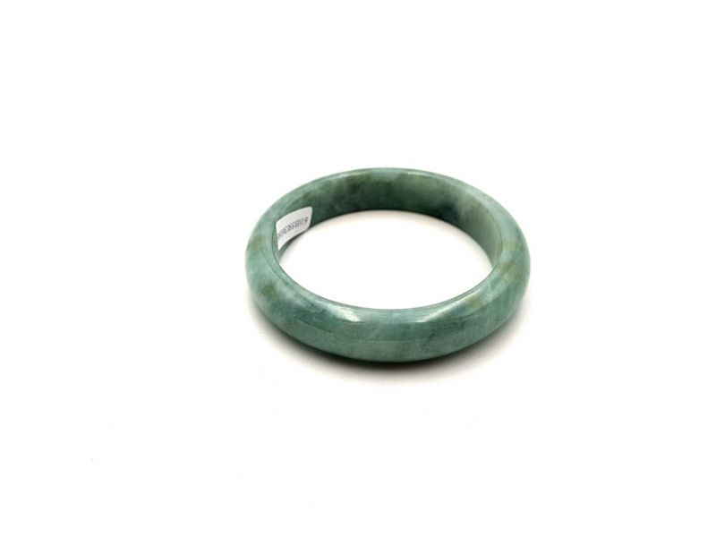 Jade-Armband Klasse A Smaragdgrün 2