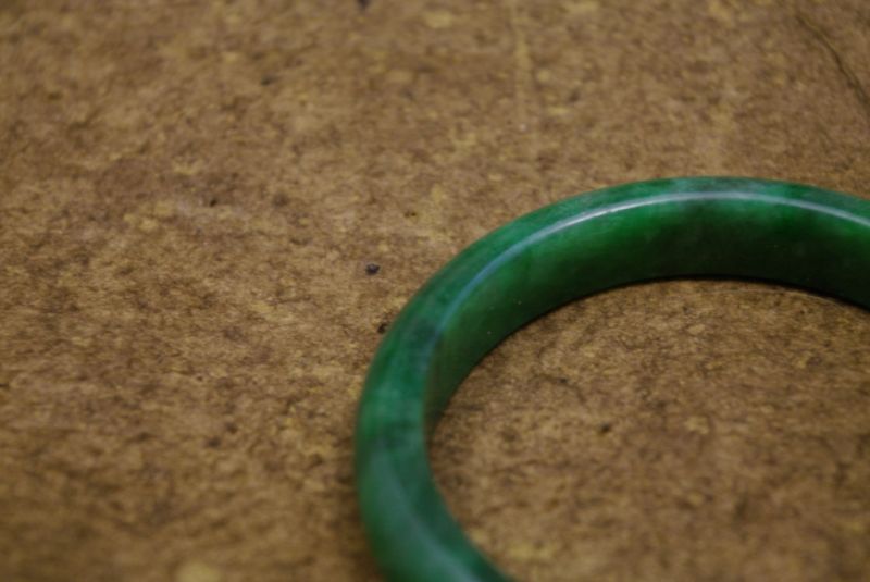 Jade Armbänder aus einem Stück Schmuck 5 8cm 3