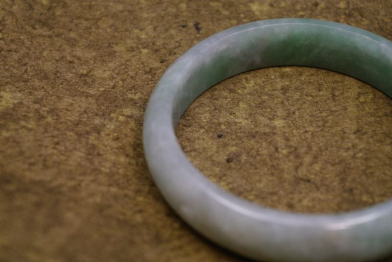 Jade Armreif 6 5cm 5