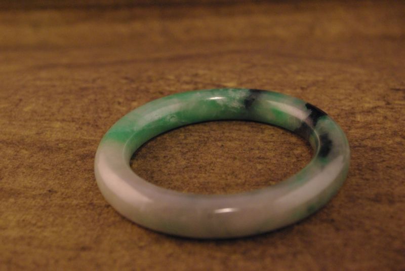 Jade Armreif mehrere grüne 5,9cm 5