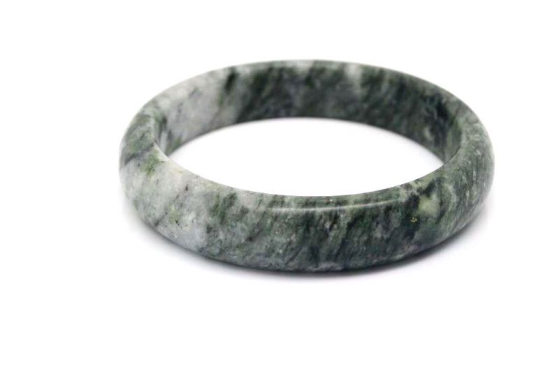 Jade Bangle Grey Bracelet 2