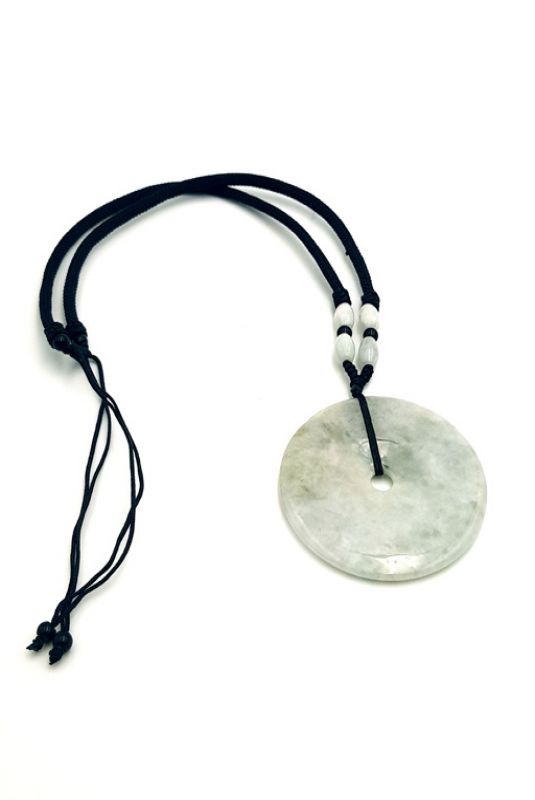 Jade Bi-Anhänger - Echte Jade - Hellgrün 3