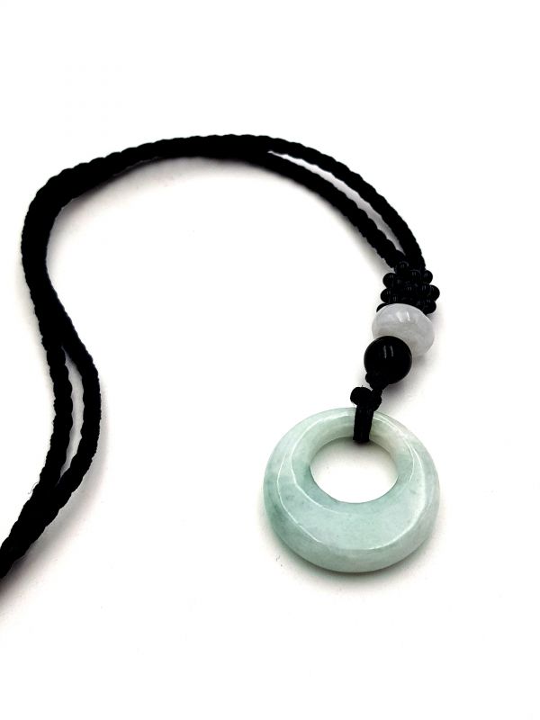 Jade Bi-Anhänger - Echte Jade - Hellgrün 3