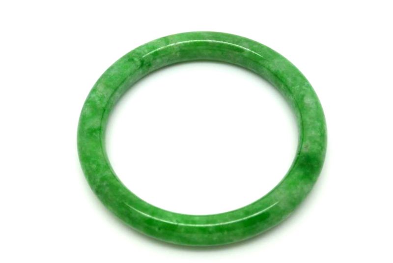 Jade Bracelet Bangle Class A Green 5 8 1