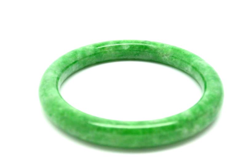 Jade Bracelet Bangle Class A Green 5 8 5
