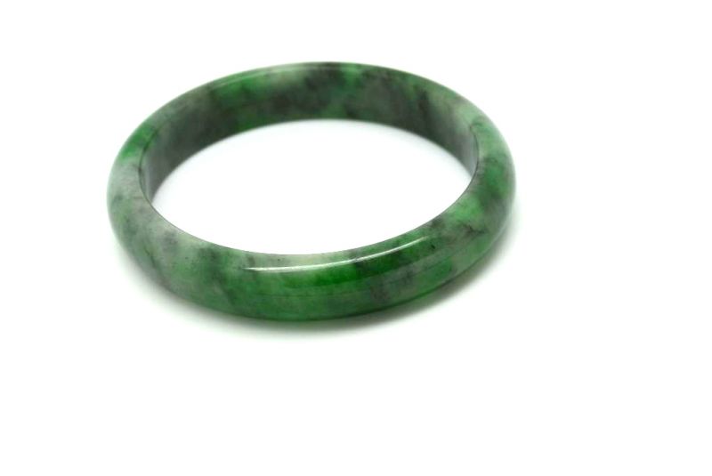 Jade Bracelet Bangle Class A Green 6 2cm 3