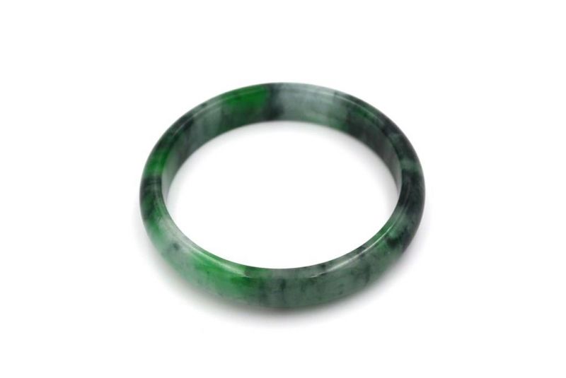 Jade Bracelet Bangle Class A Green 2