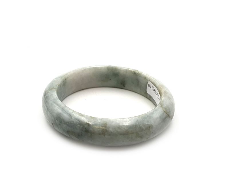 Click thumbnail to enlarge and hover over the picture to zoom Jade Bracelet Bangle Class A Light Green 3