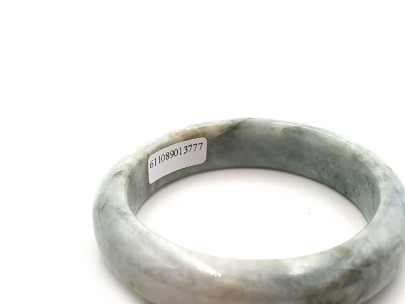 Click thumbnail to enlarge and hover over the picture to zoom Jade Bracelet Bangle Class A Light Green 4