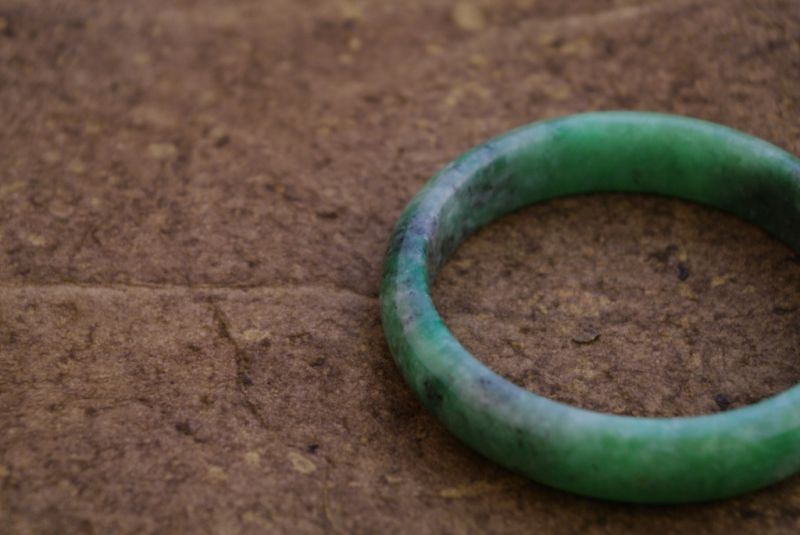 Jade Grün Armreif Klasse A 3