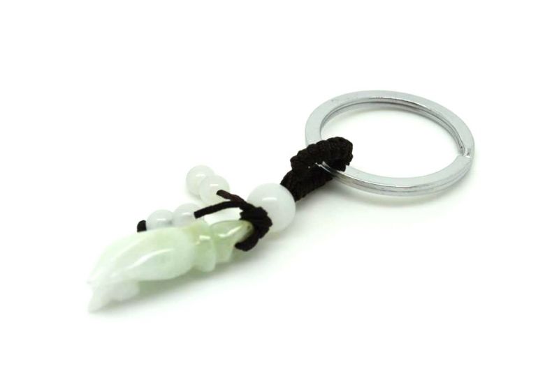 Jade Keyring - Buddha hand 1