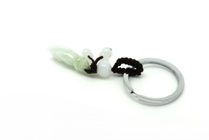 Jade Keyring - Buddha hand 5