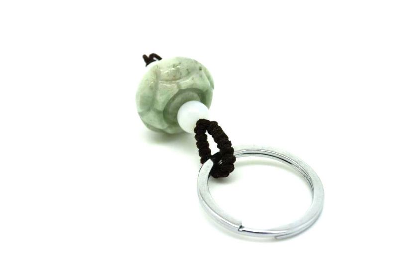 Click thumbnail to enlarge and hover over the picture to zoom Jade Keyring 2