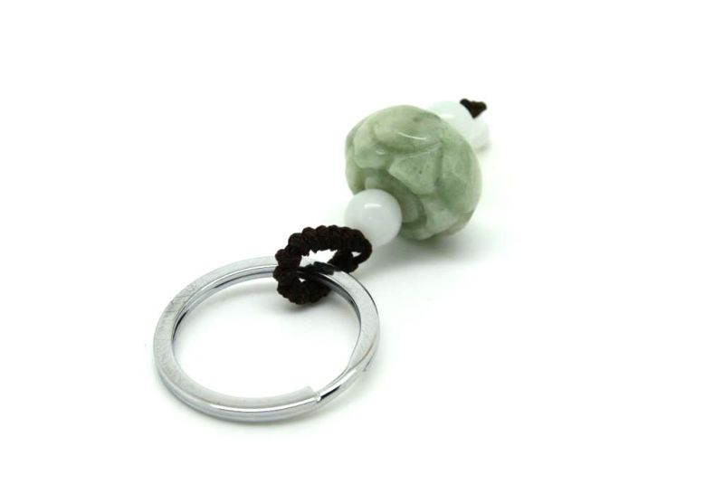 Click thumbnail to enlarge and hover over the picture to zoom Jade Keyring 3