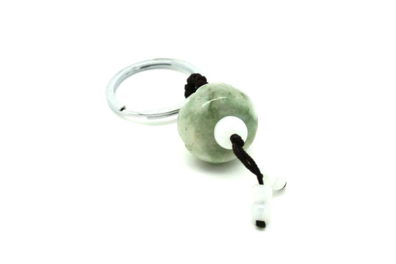 Click thumbnail to enlarge and hover over the picture to zoom Jade Keyring 4