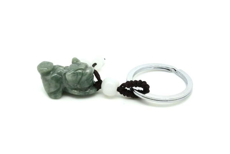 Jade Keyring Dog of Fu 3