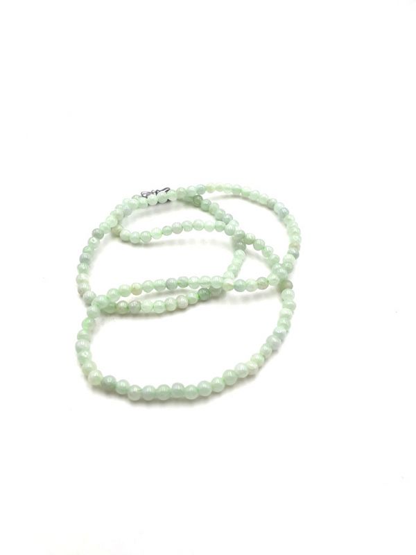 Jade Necklace 135 Jade Beads 4