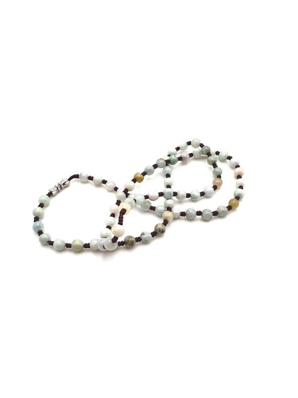 Jade Necklace 64 Beads 3