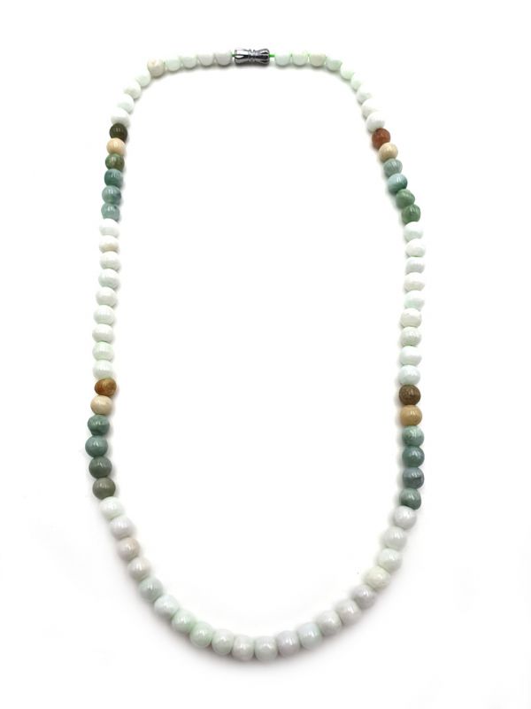 Jade Necklace 90 Jade Beads 1