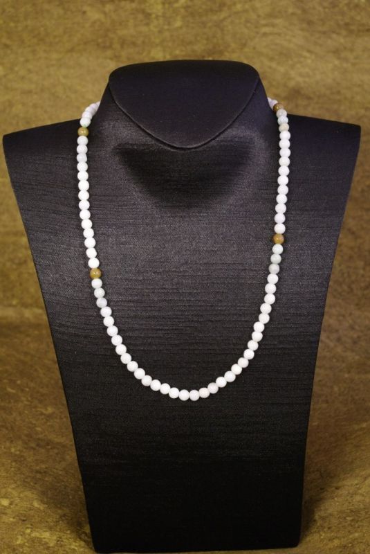 Jade Necklace 90 Jade Beads 2